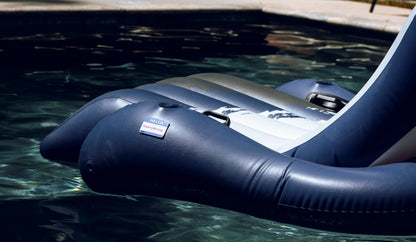 Nametag Sticker — “HELLO — Experiencing” — 3×2 in Waterproof Vinyl